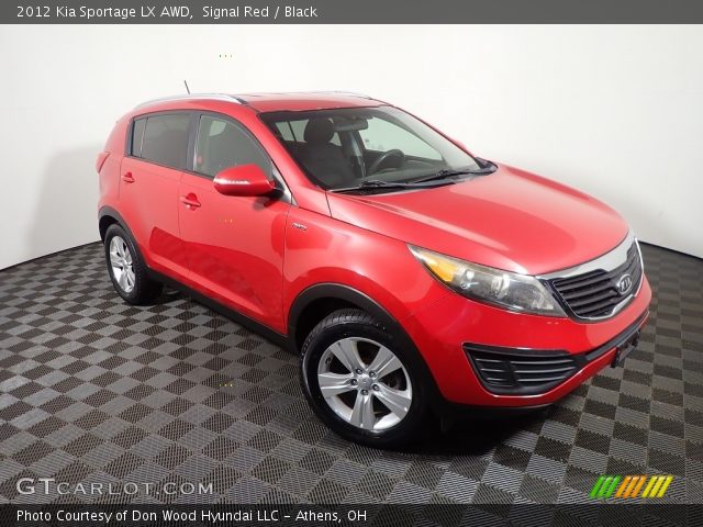 2012 Kia Sportage LX AWD in Signal Red