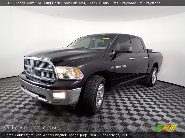 2012 Dodge Ram 1500 Big Horn Crew Cab 4x4 in Black