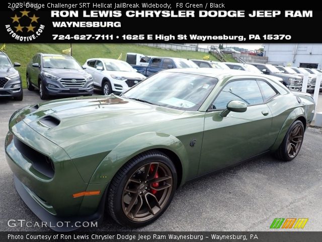 2023 Dodge Challenger SRT Hellcat JailBreak Widebody in F8 Green