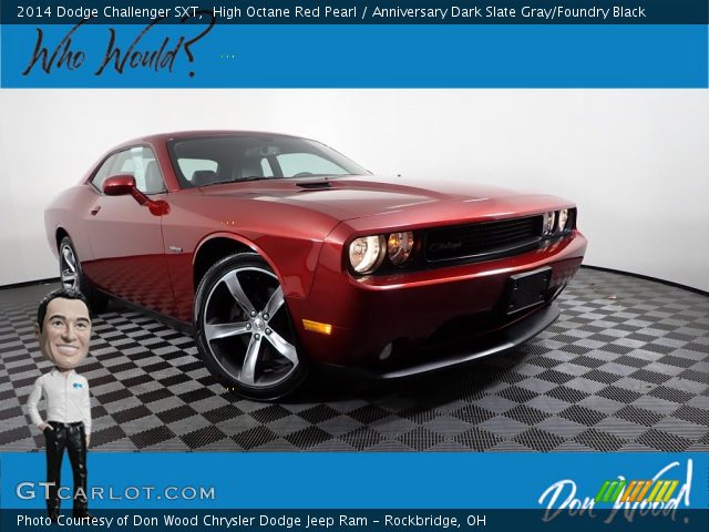 2014 Dodge Challenger SXT in High Octane Red Pearl