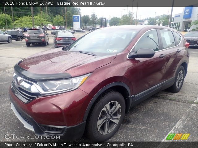 2018 Honda CR-V LX AWD in Basque Red Pearl II