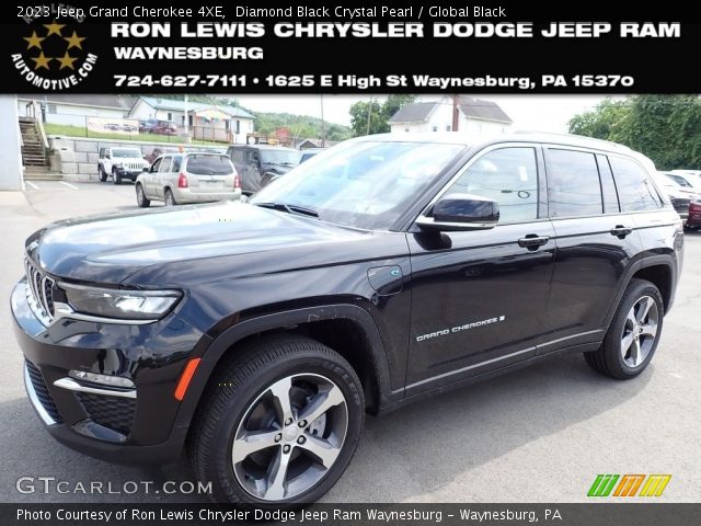 2023 Jeep Grand Cherokee 4XE in Diamond Black Crystal Pearl