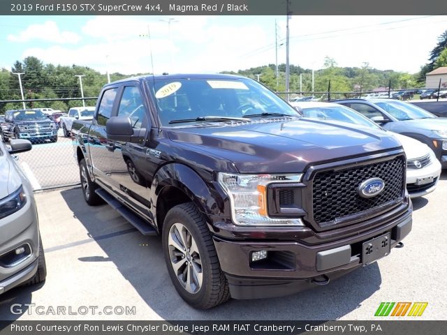 2019 Ford F150 STX SuperCrew 4x4 in Magma Red