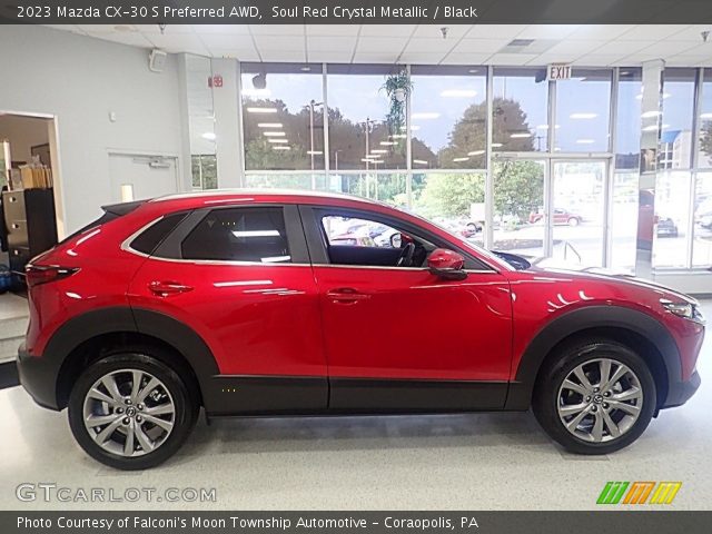 2023 Mazda CX-30 S Preferred AWD in Soul Red Crystal Metallic