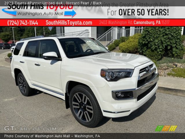 2023 Toyota 4Runner Limited 4x4 in Blizzard Pearl