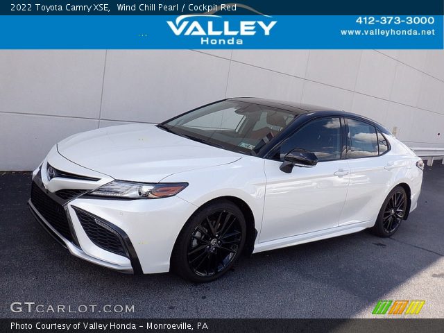 2022 Toyota Camry XSE in Wind Chill Pearl