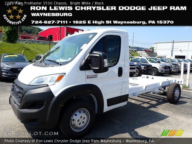 2023 Ram ProMaster 3500 Chassis in Bright White