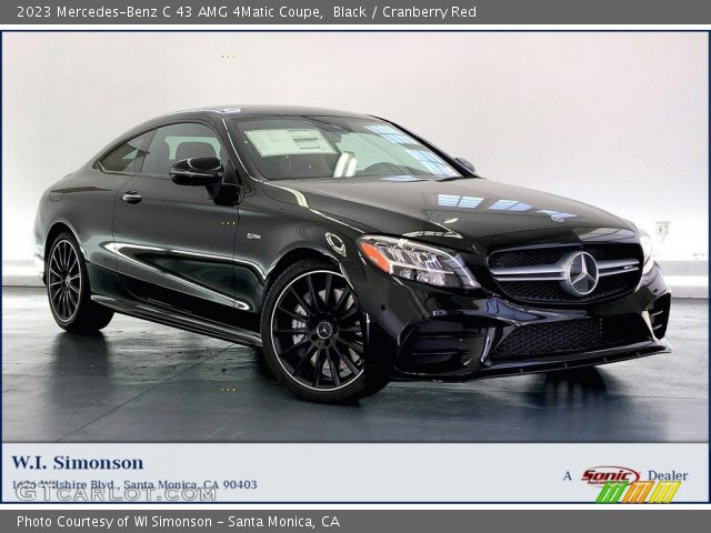 2023 Mercedes-Benz C 43 AMG 4Matic Coupe in Black