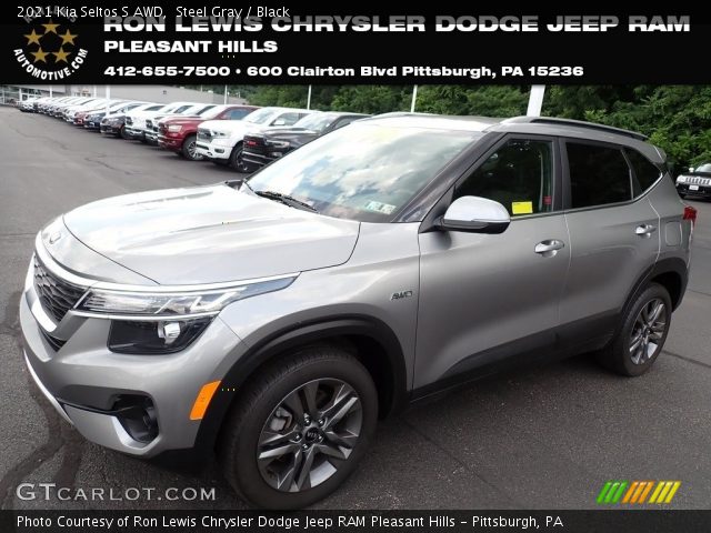 2021 Kia Seltos S AWD in Steel Gray