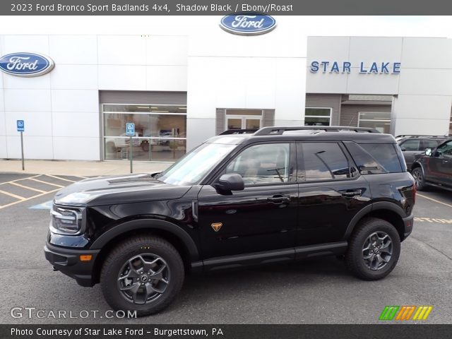 2023 Ford Bronco Sport Badlands 4x4 in Shadow Black