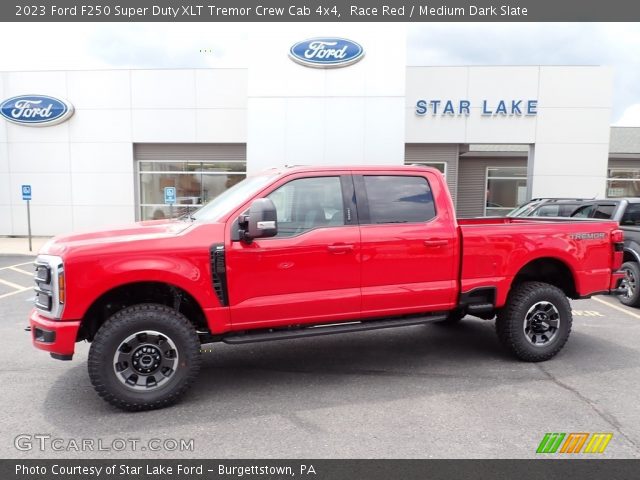 2023 Ford F250 Super Duty XLT Tremor Crew Cab 4x4 in Race Red