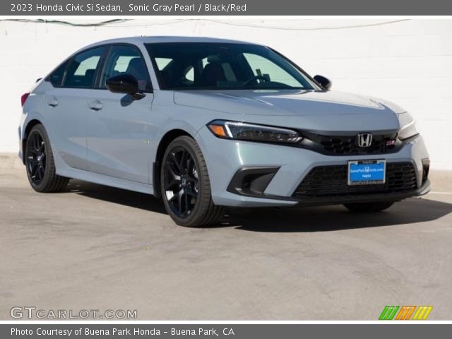 2023 Honda Civic Si Sedan in Sonic Gray Pearl