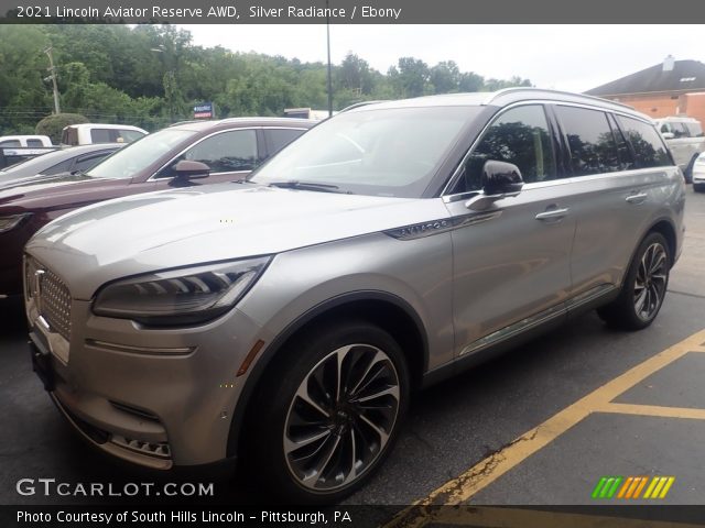 2021 Lincoln Aviator Reserve AWD in Silver Radiance