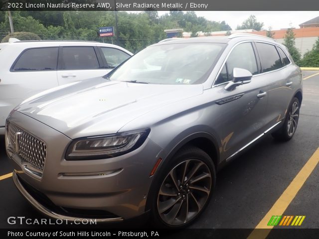 2022 Lincoln Nautilus Reserve AWD in Silver Radiance Metallic