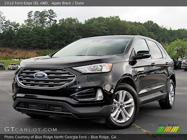 2019 Ford Edge SEL AWD in Agate Black