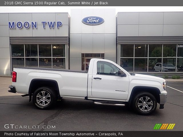 2018 GMC Sierra 1500 Regular Cab in Summit White