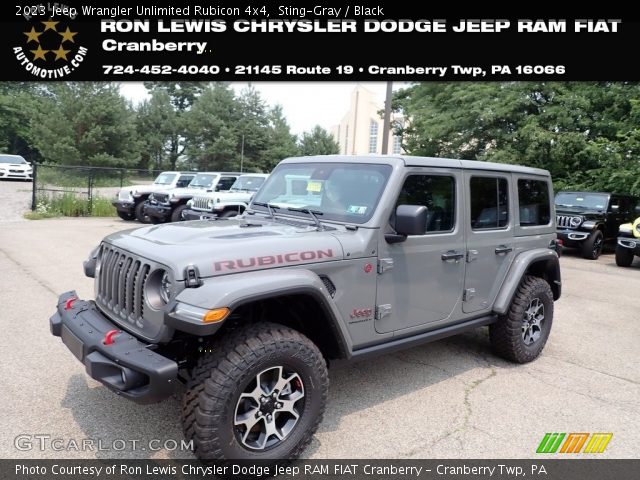 2023 Jeep Wrangler Unlimited Rubicon 4x4 in Sting-Gray