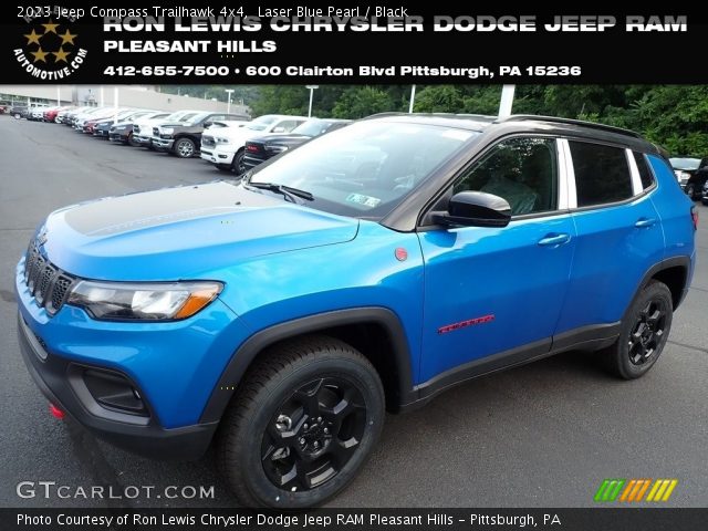 2023 Jeep Compass Trailhawk 4x4 in Laser Blue Pearl