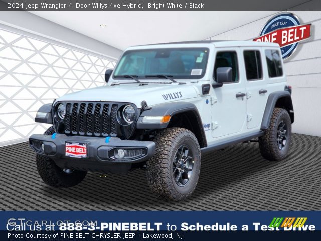 2024 Jeep Wrangler 4-Door Willys 4xe Hybrid in Bright White