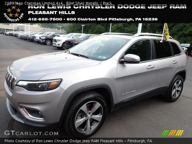 2020 Jeep Cherokee Limited 4x4 in Billet Silver Metallic