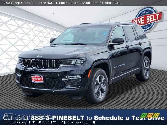 2023 Jeep Grand Cherokee 4XE in Diamond Black Crystal Pearl
