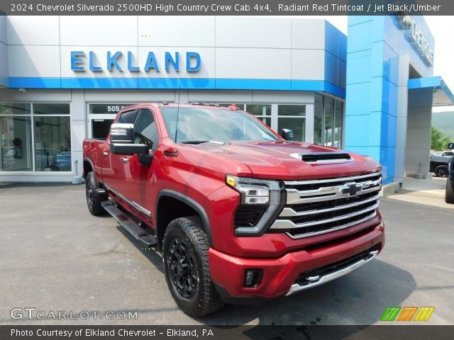2024 Chevrolet Silverado 2500HD High Country Crew Cab 4x4 in Radiant Red Tintcoat