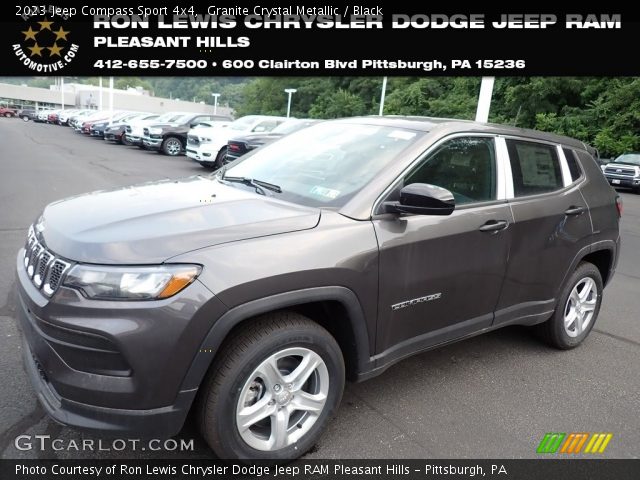 2023 Jeep Compass Sport 4x4 in Granite Crystal Metallic