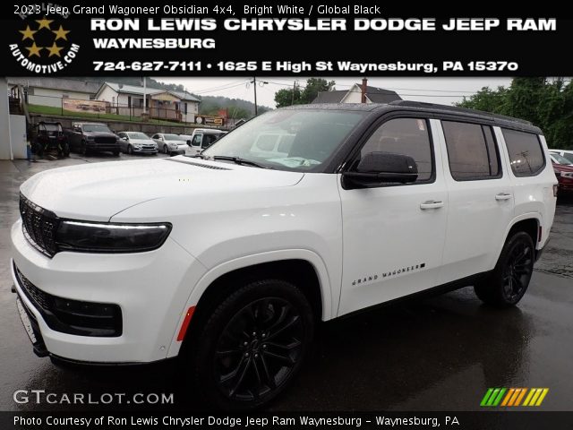 2023 Jeep Grand Wagoneer Obsidian 4x4 in Bright White