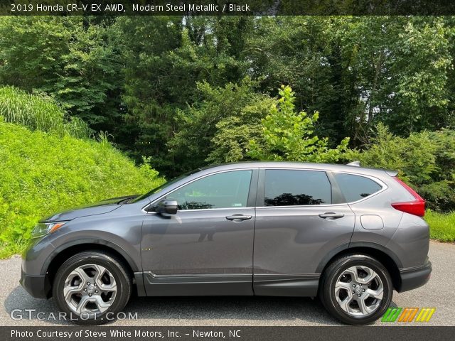 2019 Honda CR-V EX AWD in Modern Steel Metallic