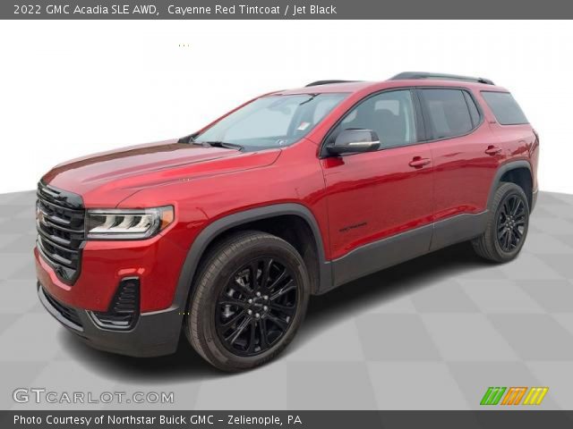 2022 GMC Acadia SLE AWD in Cayenne Red Tintcoat