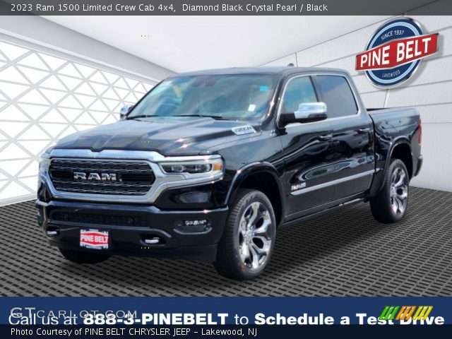 2023 Ram 1500 Limited Crew Cab 4x4 in Diamond Black Crystal Pearl