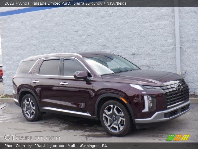 2023 Hyundai Palisade Limited AWD in Sierra Burgundy