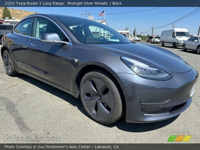 2020 Tesla Model 3 Long Range in Midnight Silver Metallic