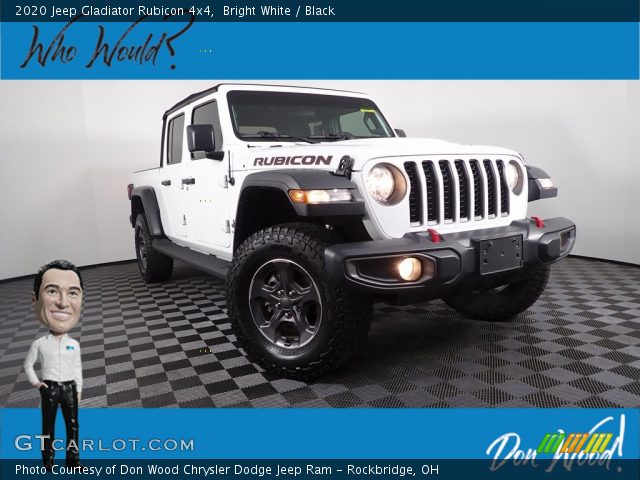 2020 Jeep Gladiator Rubicon 4x4 in Bright White