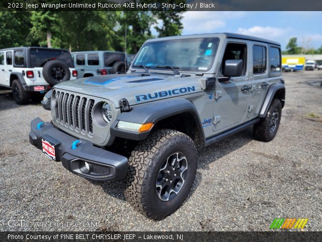 2023 Jeep Wrangler Unlimited Rubicon 4XE Hybrid in Sting-Gray