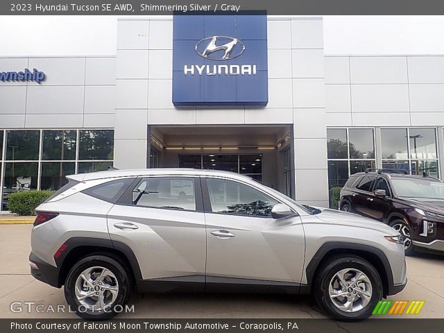 2023 Hyundai Tucson SE AWD in Shimmering Silver