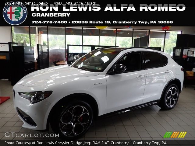 2024 Alfa Romeo Stelvio Ti AWD in Alfa White