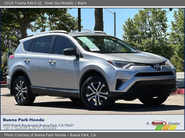 2016 Toyota RAV4 LE in Silver Sky Metallic
