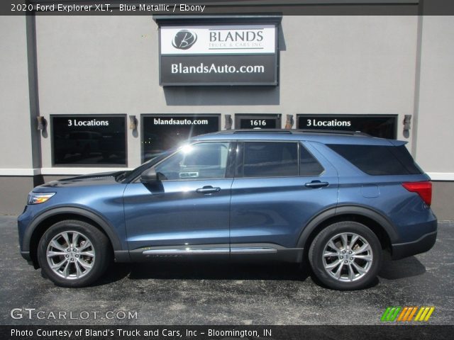 2020 Ford Explorer XLT in Blue Metallic