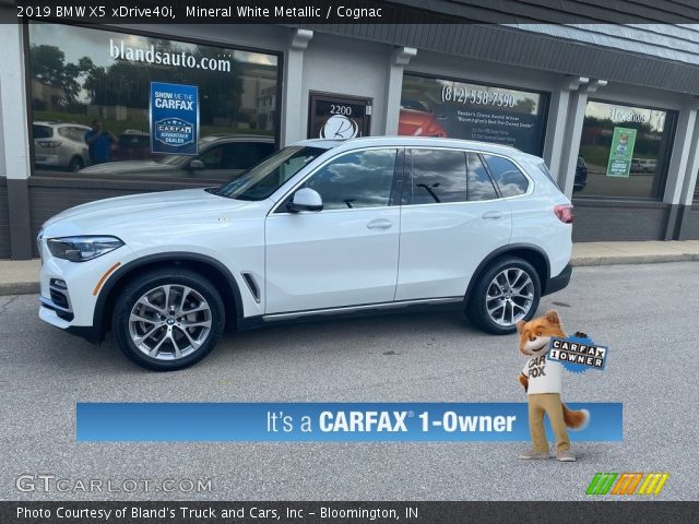 2019 BMW X5 xDrive40i in Mineral White Metallic