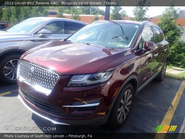 2019 Lincoln MKC Reserve AWD in Burgundy Velvet Metallic