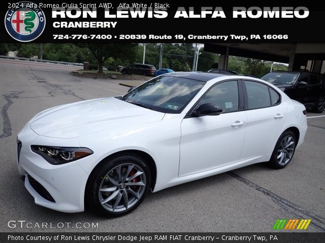 2024 Alfa Romeo Giulia Sprint AWD in Alfa White