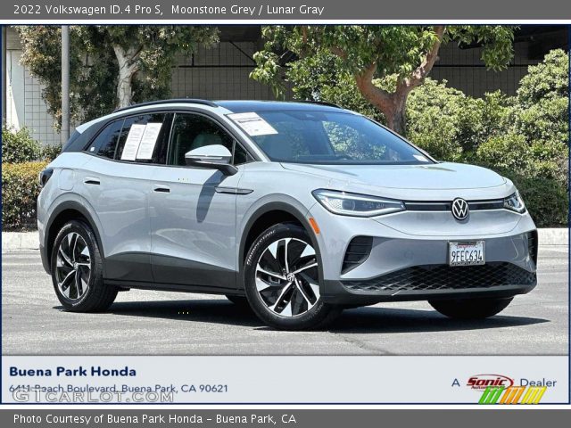 2022 Volkswagen ID.4 Pro S in Moonstone Grey