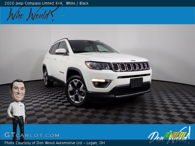 2020 Jeep Compass Limted 4x4 in White