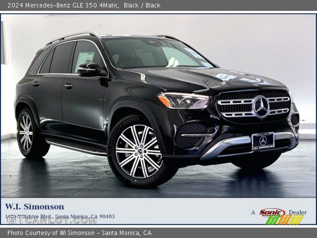 2024 Mercedes-Benz GLE 350 4Matic in Black