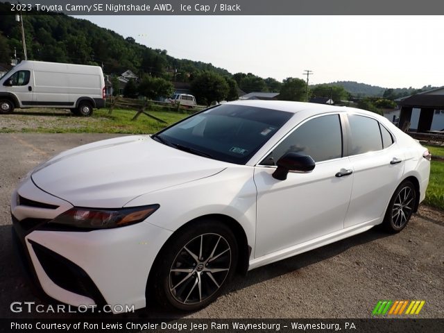 2023 Toyota Camry SE Nightshade AWD in Ice Cap