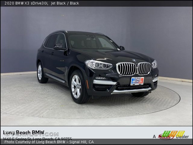 2020 BMW X3 sDrive30i in Jet Black