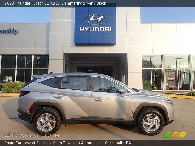 2023 Hyundai Tucson SE AWD in Shimmering Silver