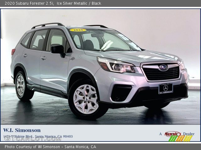 2020 Subaru Forester 2.5i in Ice Silver Metallic