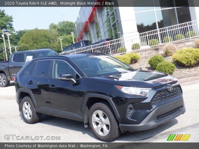 2020 Toyota RAV4 XLE AWD in Midnight Black Metallic